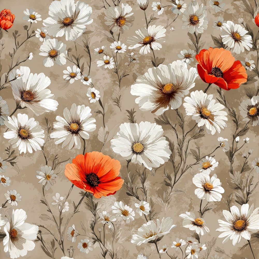 Kirsti Beige - 1075501-03 wallpaper Scandza