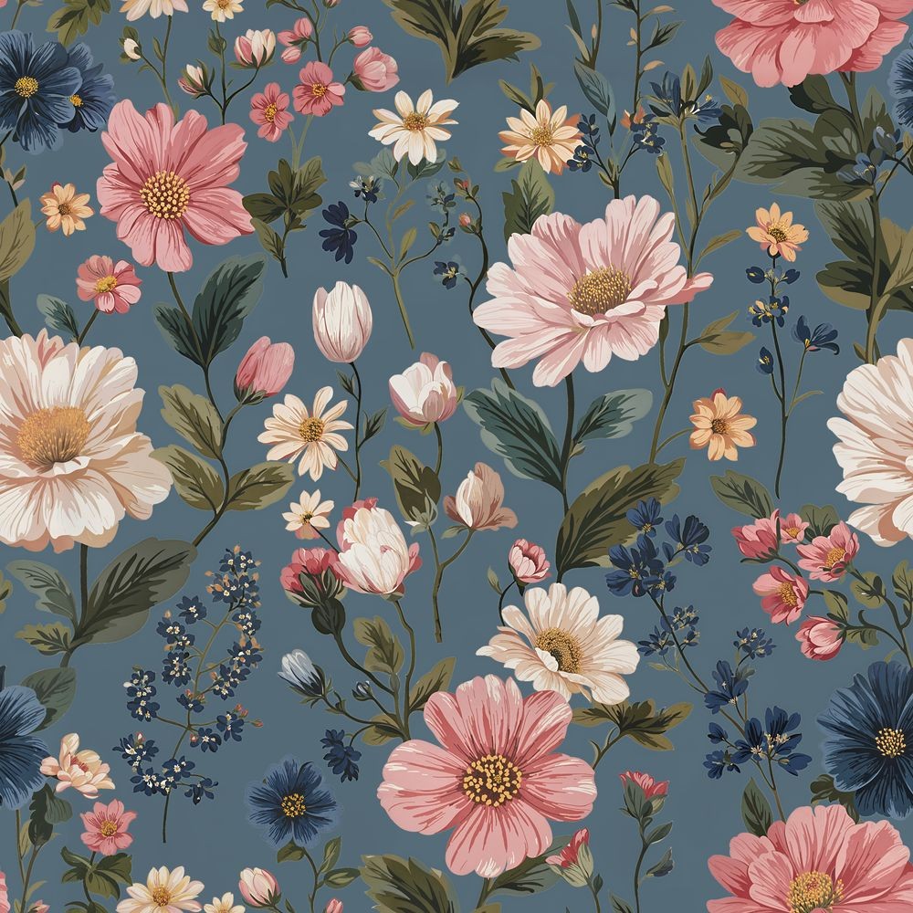 Soila Blue - 1075801-02 wallpaper Scandza