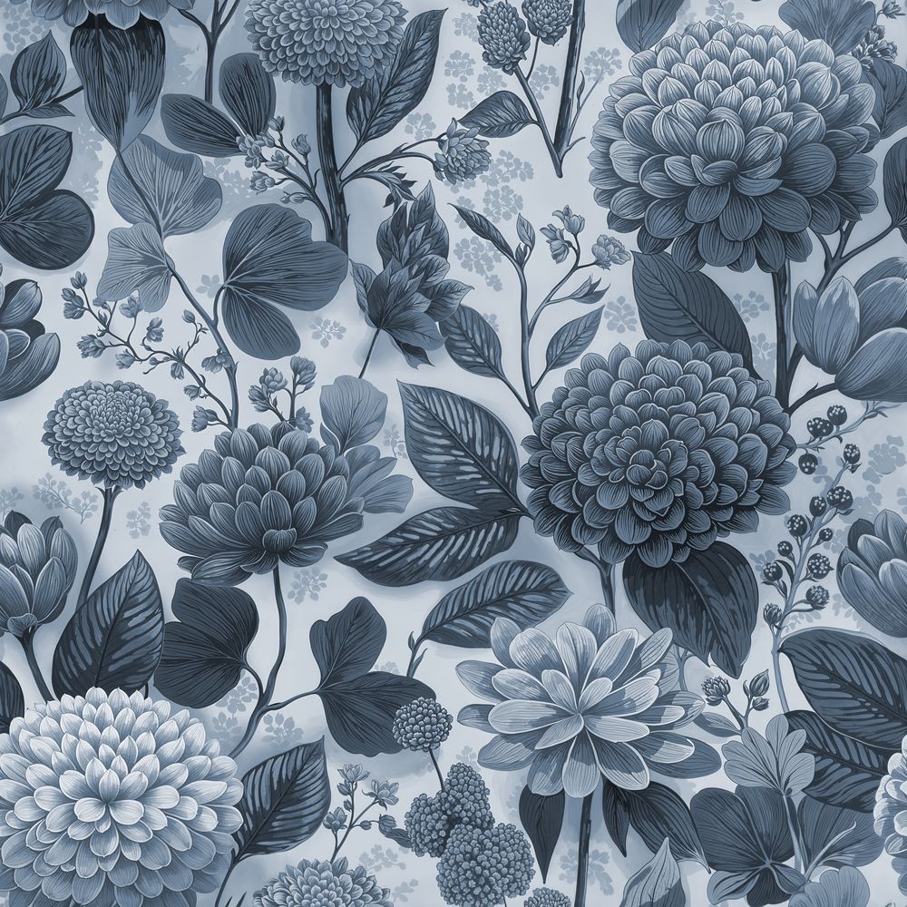 Antonia Blue - 1076001-02 wallpaper Scandza