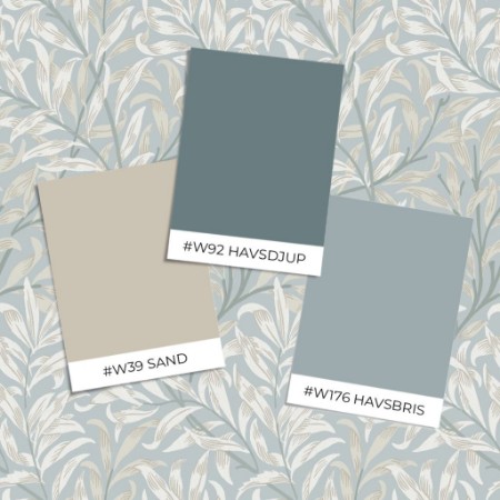Picture of Sample style - Willow boughs Sea Glass - MOX0135-01