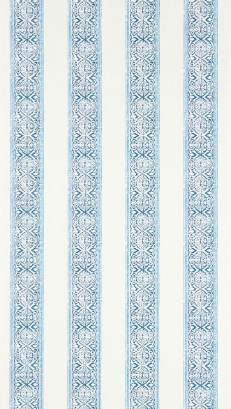 Kalamkari Cobalt - W0237/02 wallpaper Clarke & Clarke