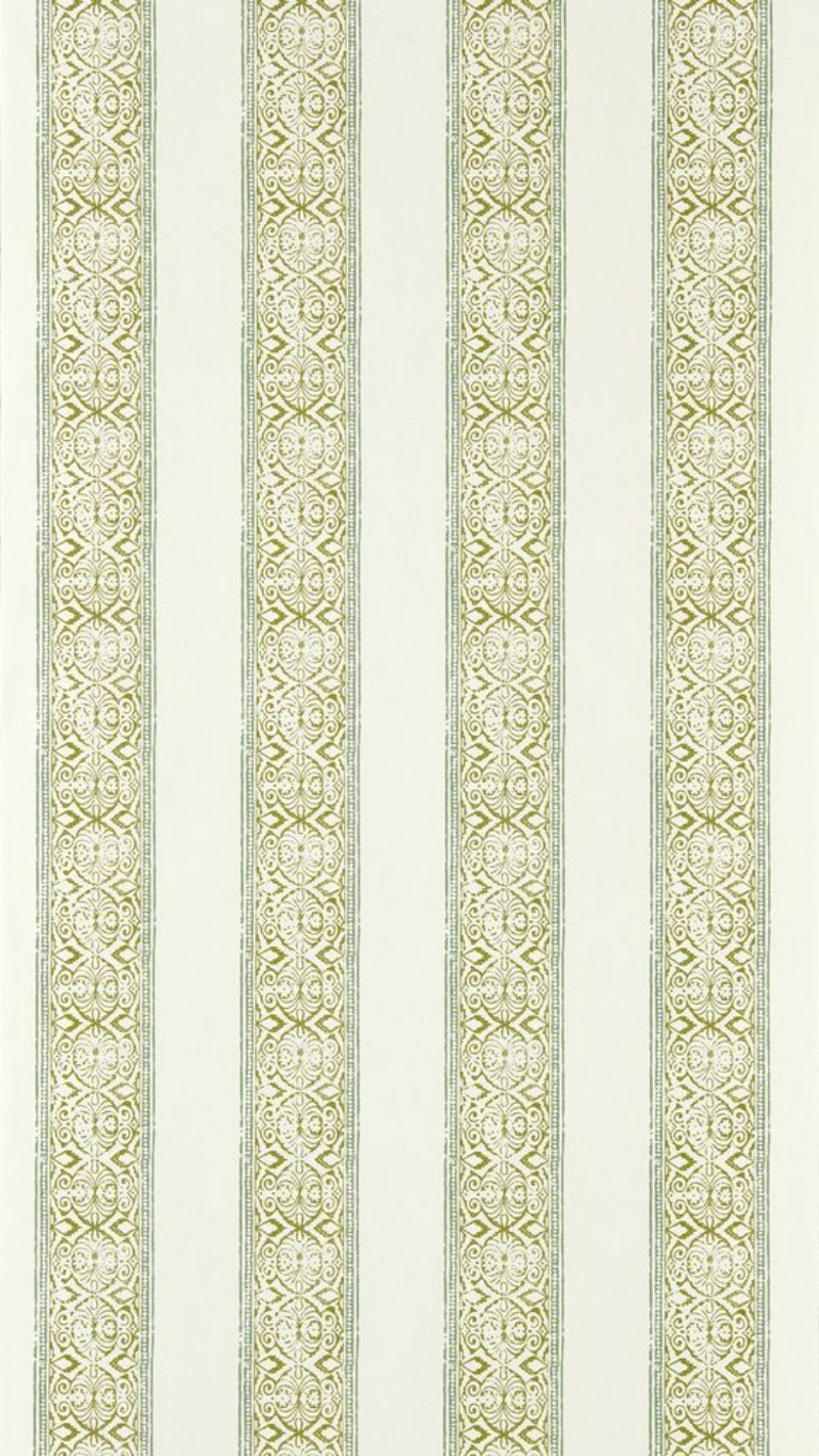 Kalamkari Sage - W0237/03 wallpaper Clarke & Clarke