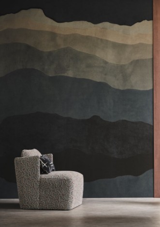 Sedimentary Midnight - HDMW113327 wallpaper Harlequin