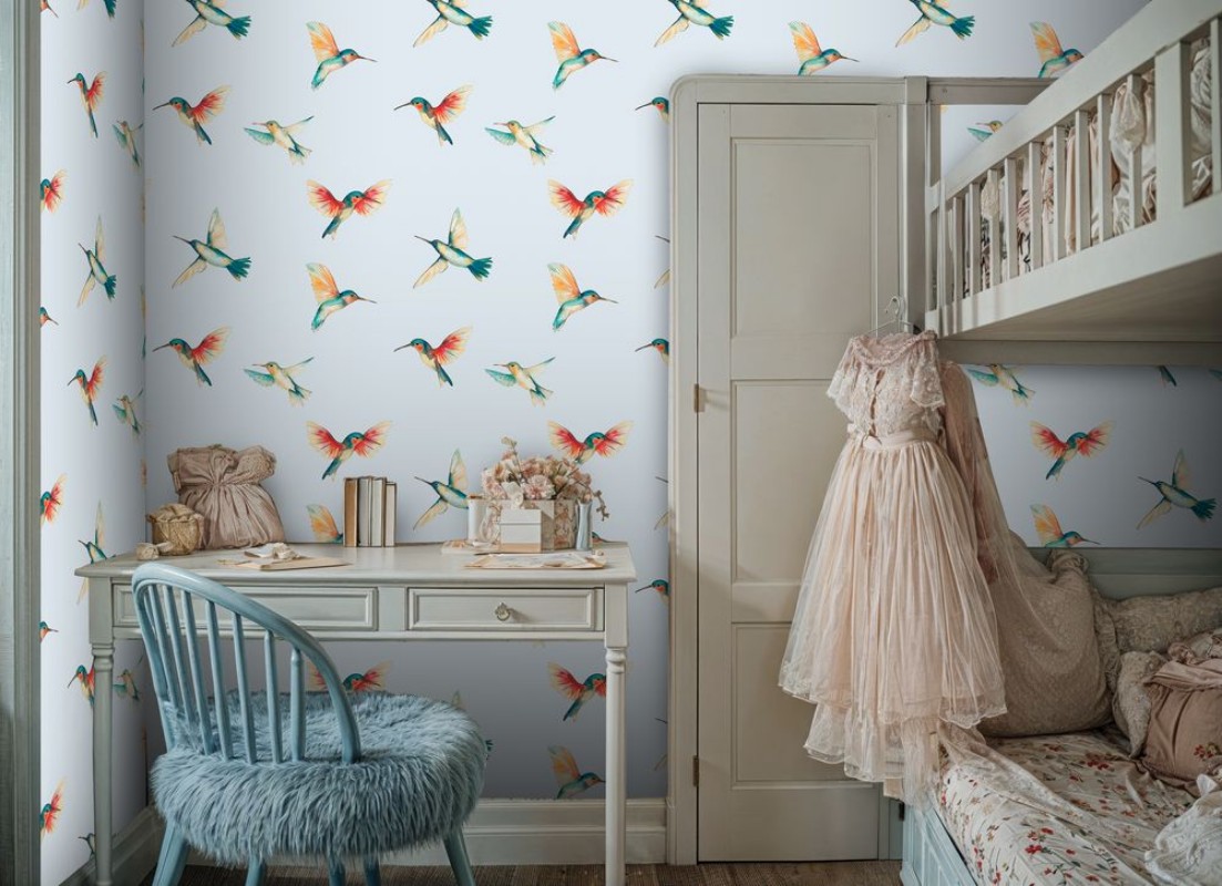 Ulrik Blue - 1066601-03 wallpaper Wallpassion Kids