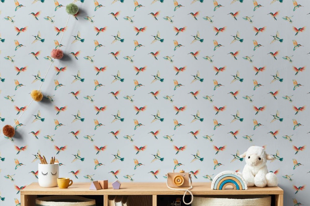 Ulrik Blue - 1066601-03 wallpaper Wallpassion Kids