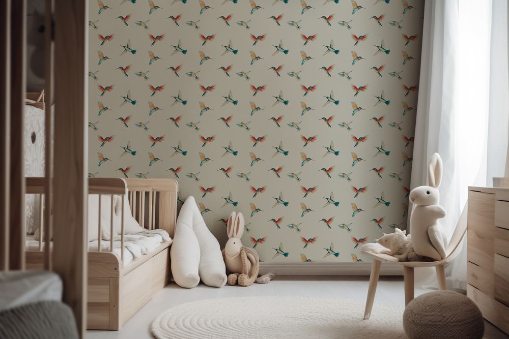 Ulrik Beige - 1066601-01 wallpaper Wallpassion Kids