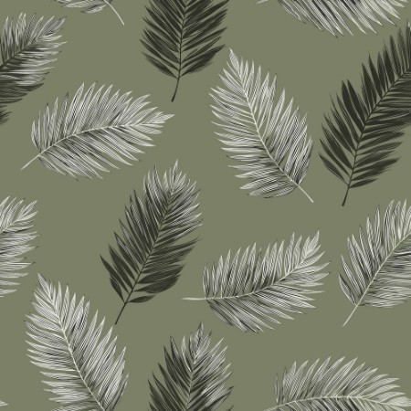 Santiago Dark Green - 1079101-02 wallpaper Blue Monkey