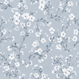 Tuija Blue - 1085201-03 wallpaper Scandza