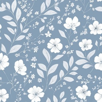 Yrsa Blue - 1086001-01 wallpaper Scandza