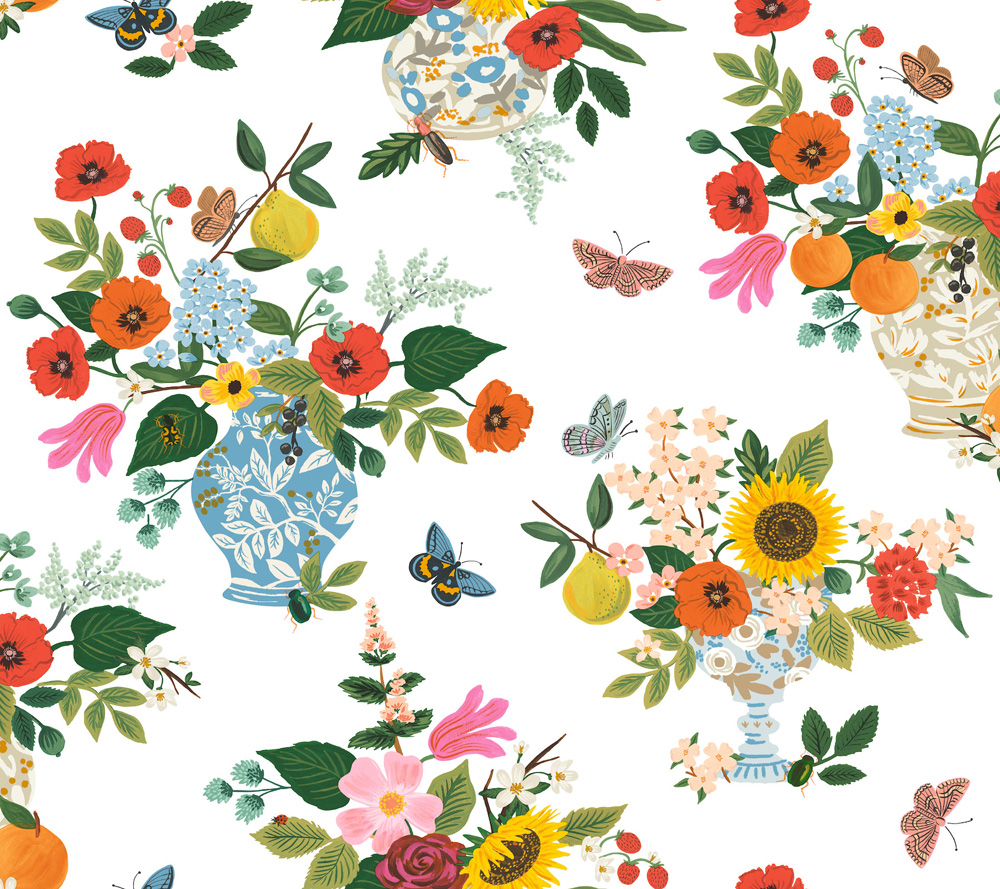 Flower Studies - RF7402 wallpaper Midbec
