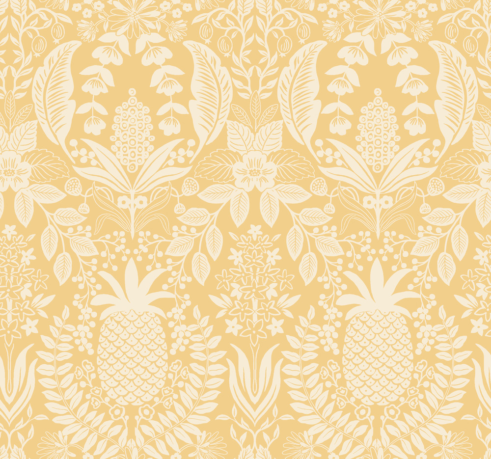 Pineapple Damask - RF7481 wallpaper Midbec
