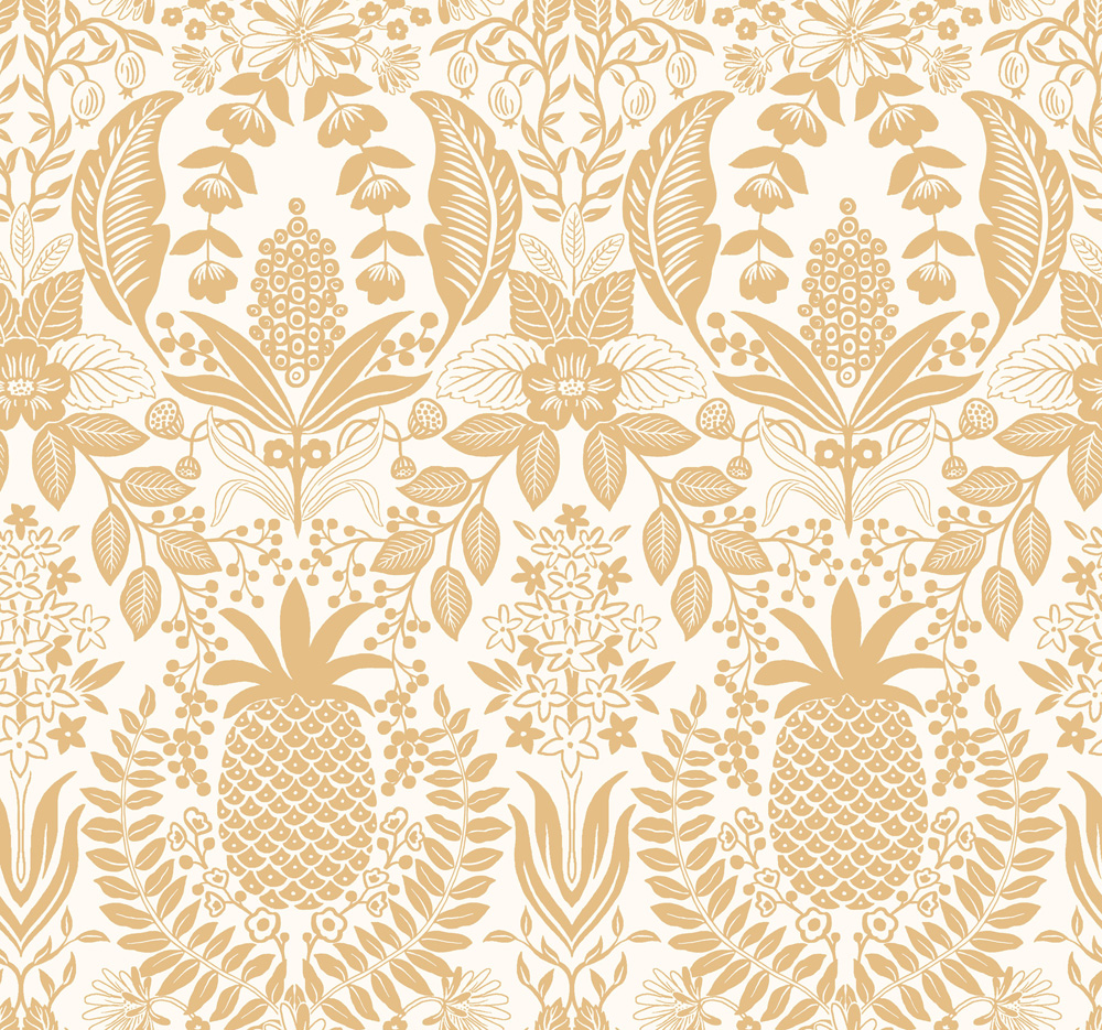 Pineapple Damask - RF7482 wallpaper Midbec