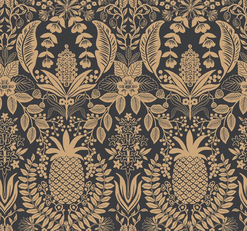Pineapple Damask - RF7483 wallpaper Midbec