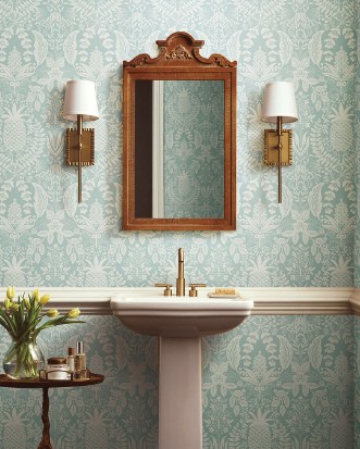 Pineapple Damask - RF7484 wallpaper Midbec