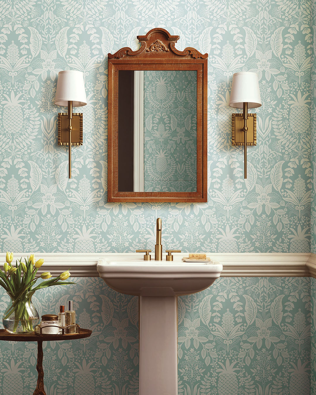 Pineapple Damask - RF7484 wallpaper Midbec