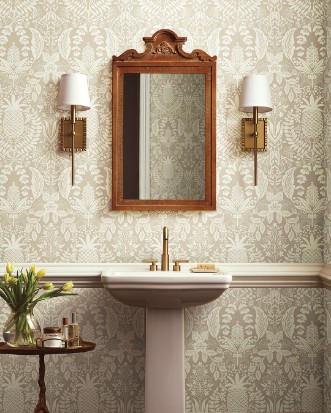 Pineapple Damask - RF7485 wallpaper Midbec