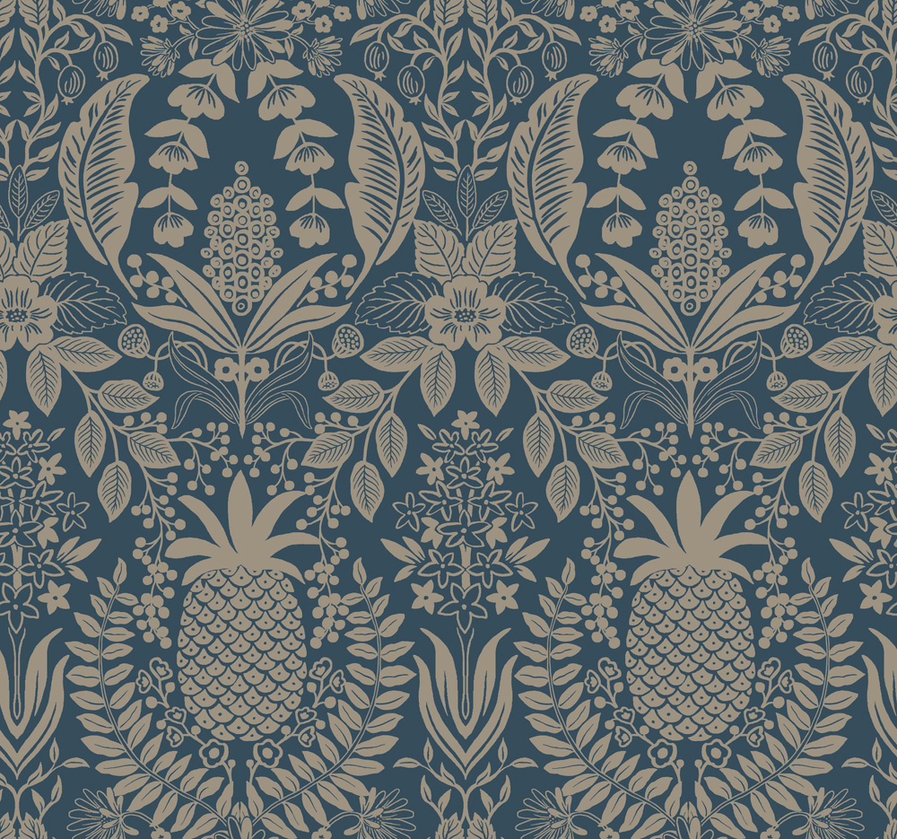 Pineapple Damask - RF7486 wallpaper Midbec