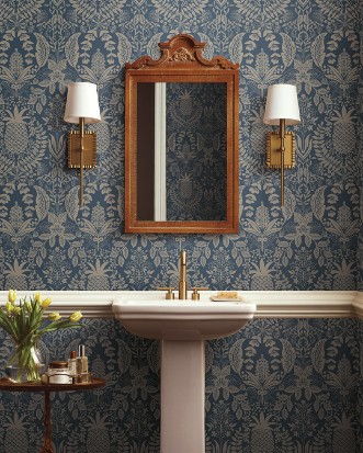 Pineapple Damask - RF7486 wallpaper Midbec