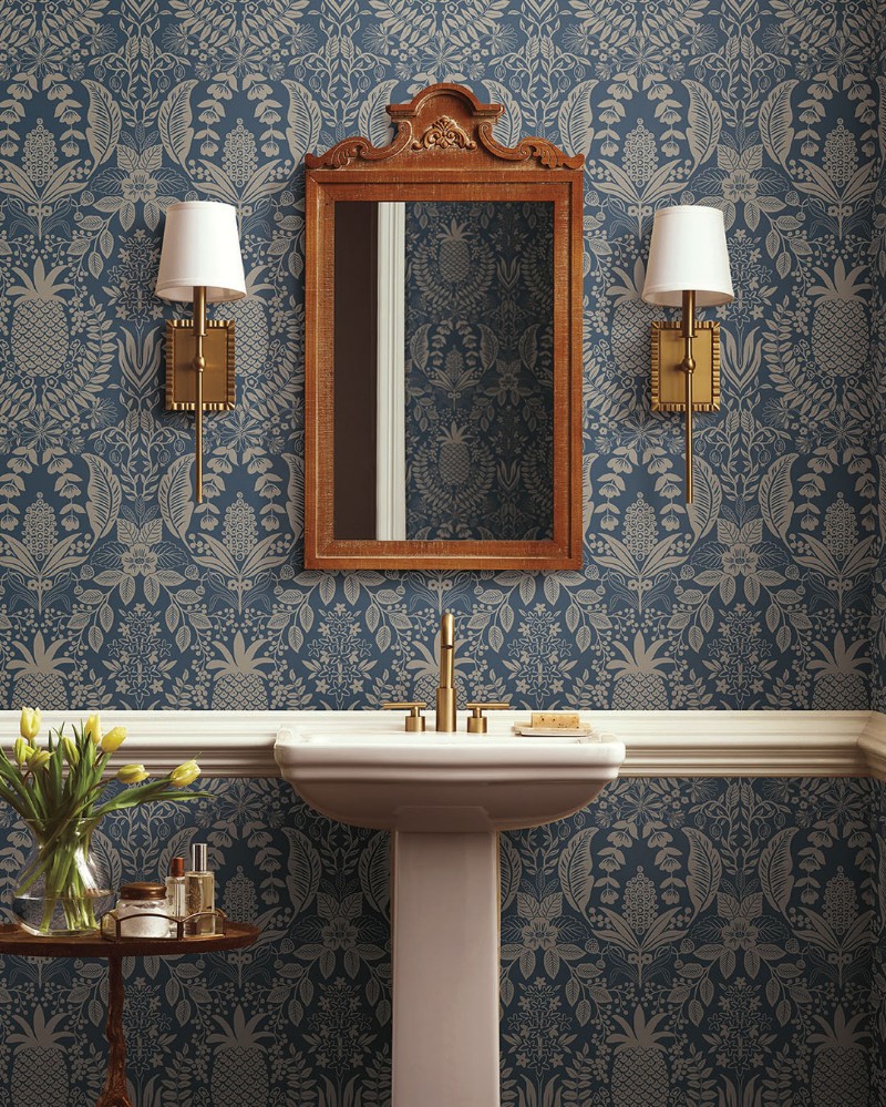 Pineapple Damask - RF7486 wallpaper Midbec