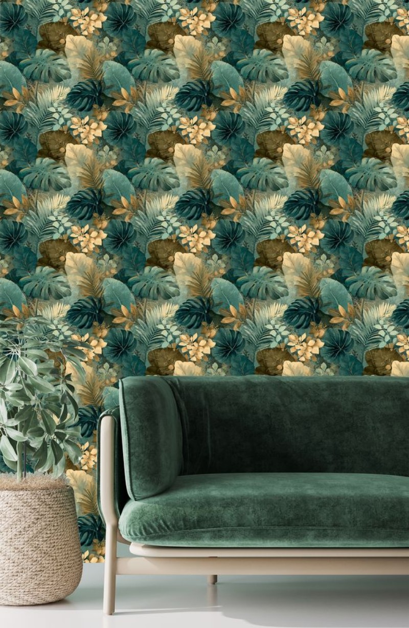 Nadim Green - 1093901-03 wallpaper Blue Monkey