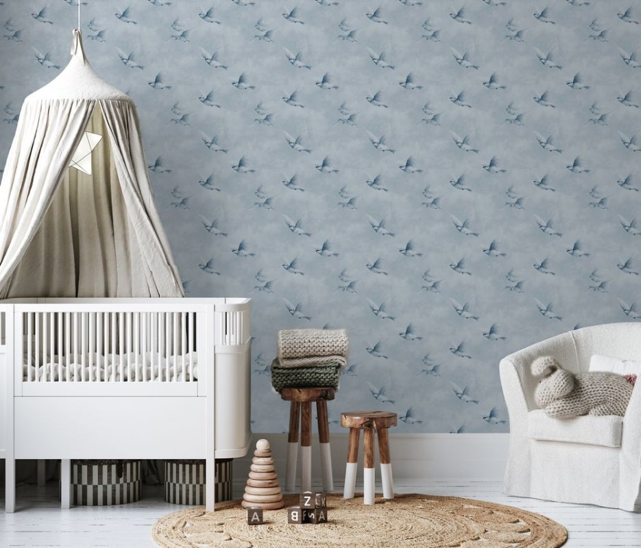 Conny Blue - 1094101-03 wallpaper Wallpassion Kids