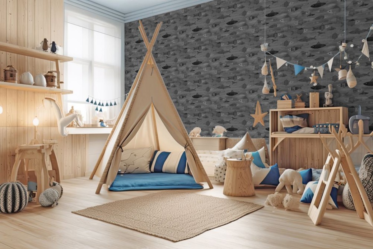 Jocke Grey - 1094501-03 wallpaper Wallpassion Kids