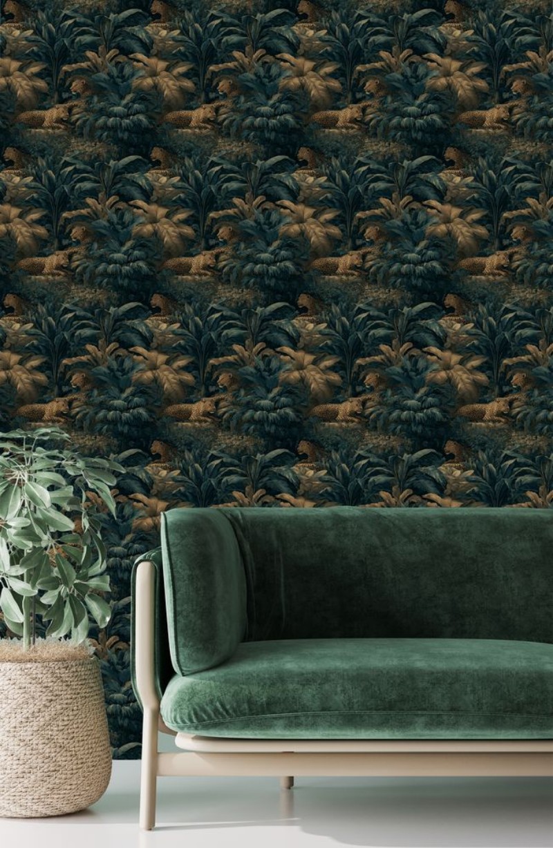 Ismail Green - 1094701-01 wallpaper Blue Monkey