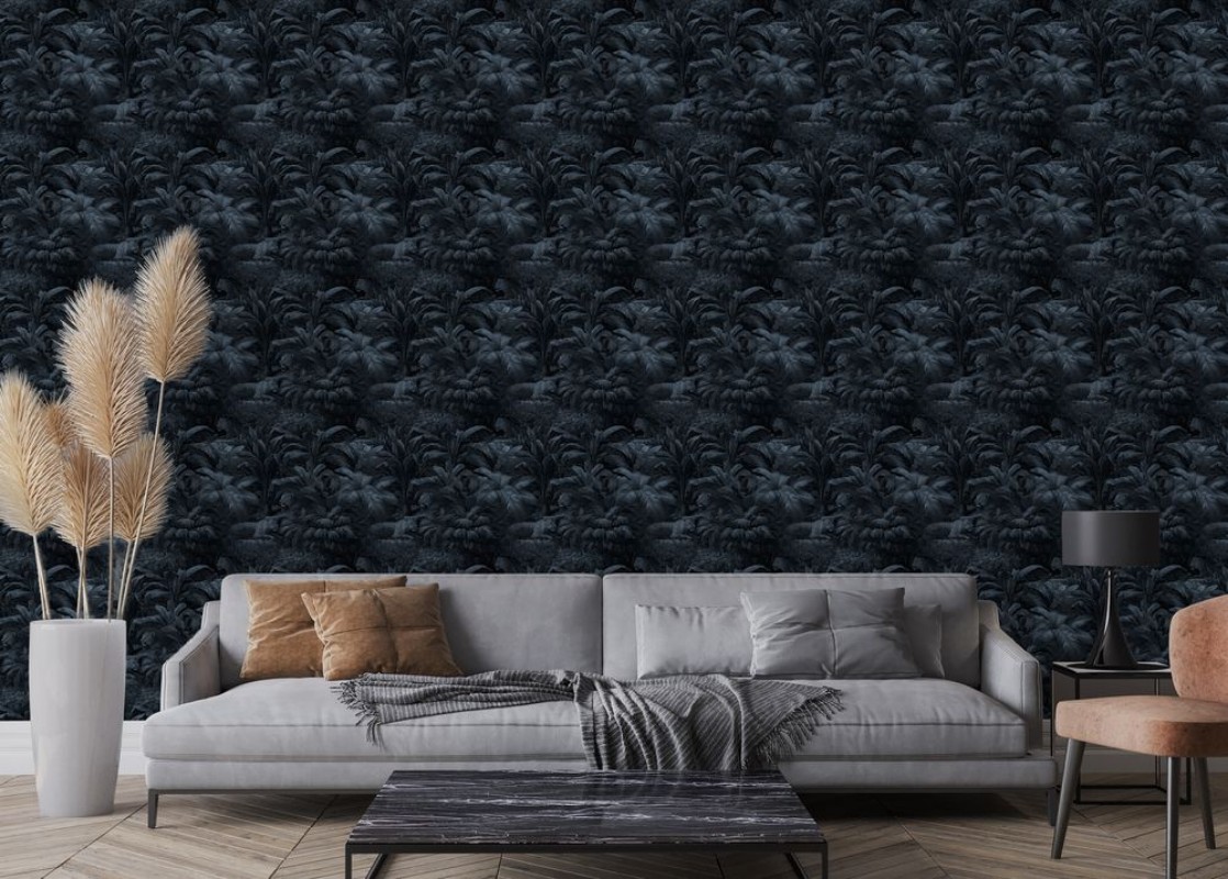 Ismail Blue - 1094701-03 wallpaper Blue Monkey
