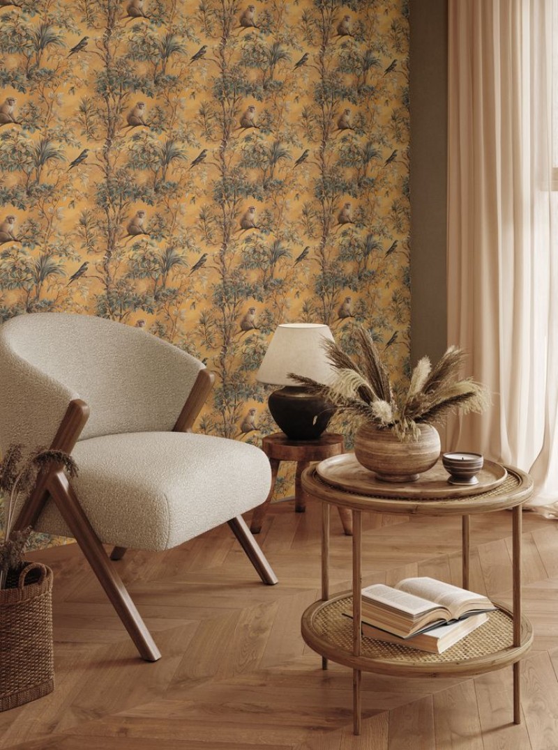 Borneo Yellow - 1094801-01 wallpaper Blue Monkey
