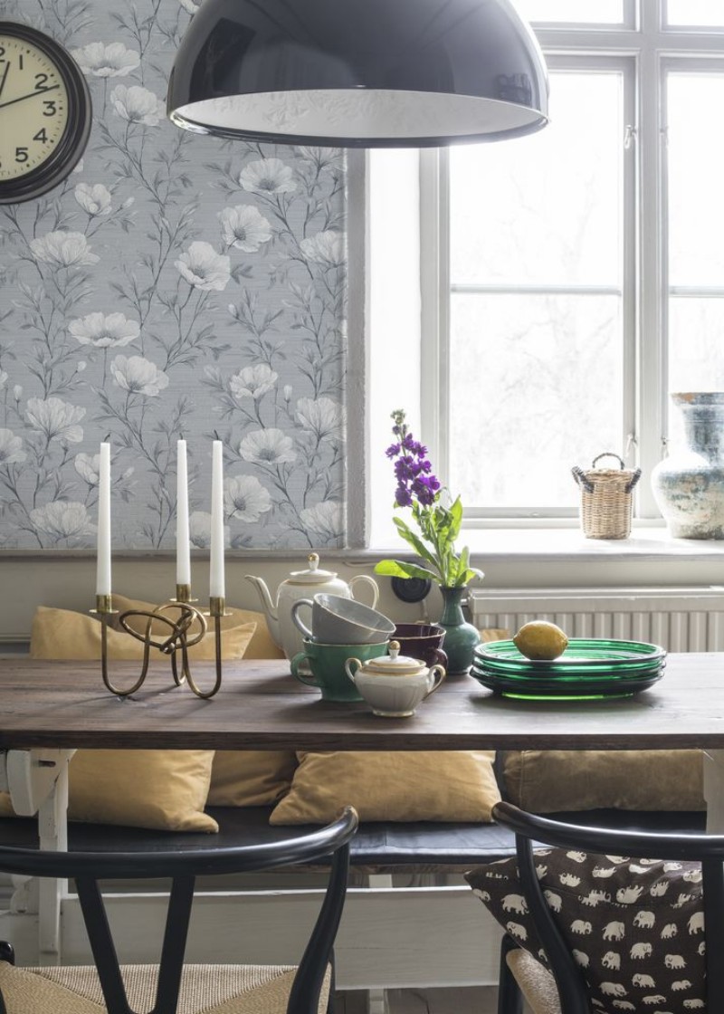 Bente Blue - 1095501-02 wallpaper Scandza