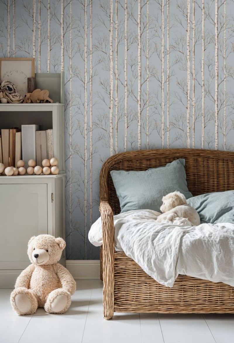 Abbe Blue - 1096501-01 wallpaper Wallpassion Kids