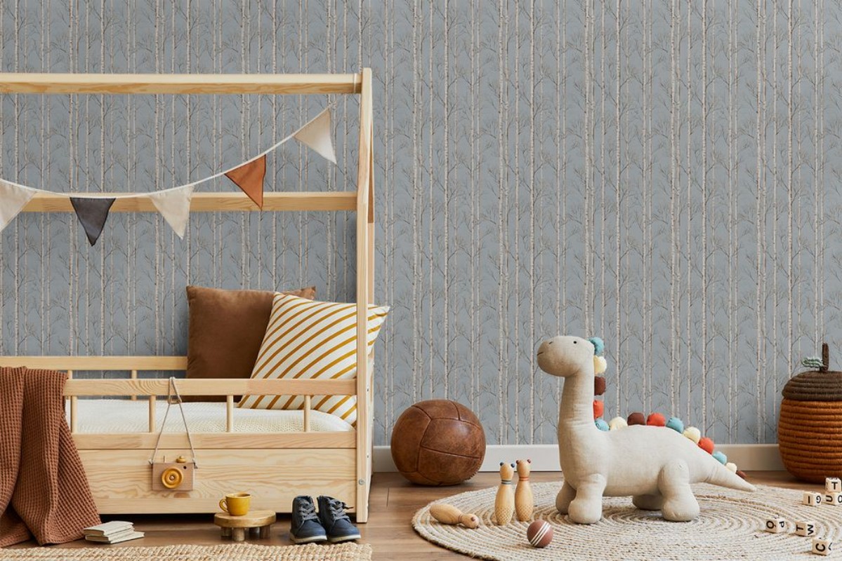 Abbe Blue - 1096501-01 wallpaper Wallpassion Kids