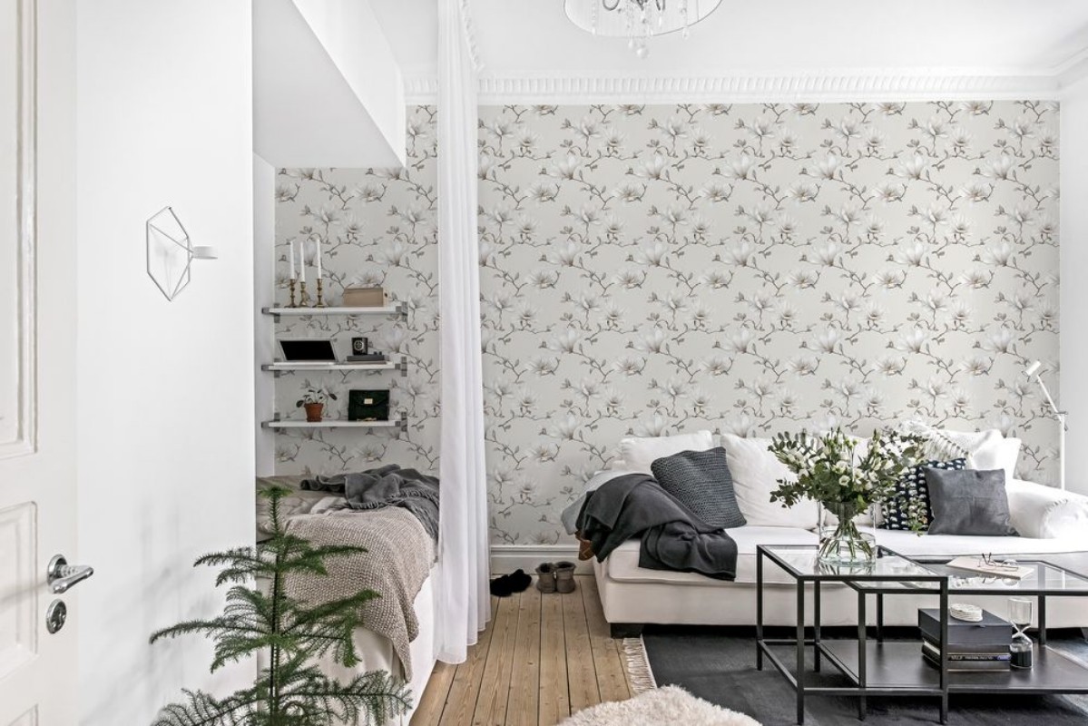 Esmeralda Beige - 1052201-01 wallpaper in between