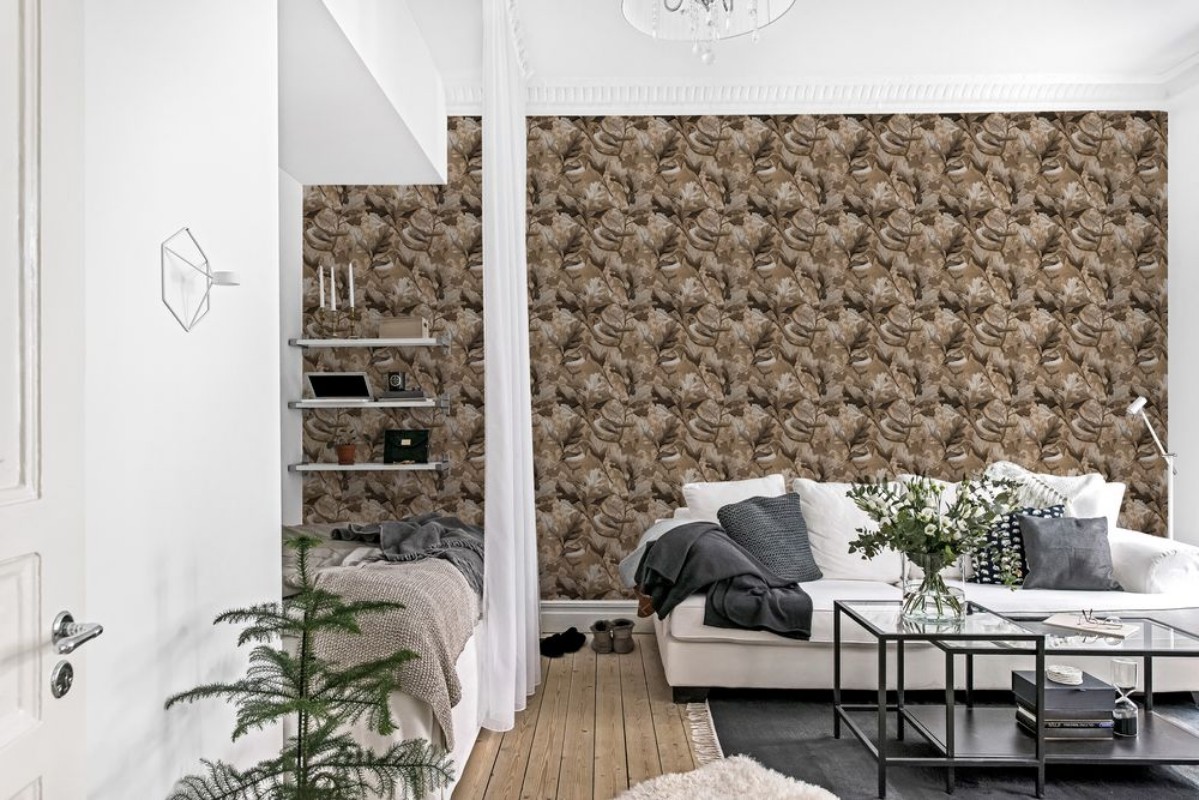 Linus Beige - 1073201-02 wallpaper in between