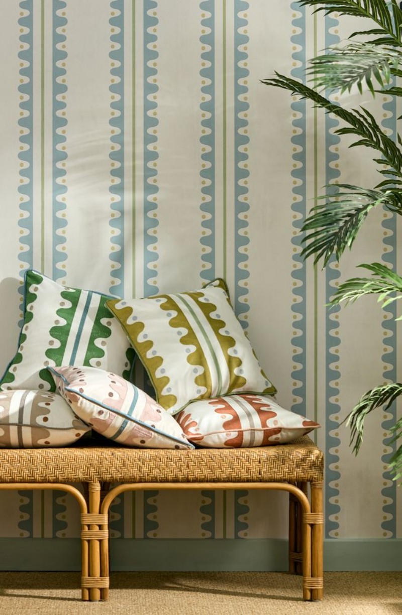 Oakham Coast Blue - NSCW113239 wallpaper Scion
