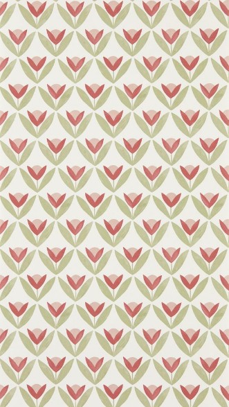 Tulip Trellis Berry - NSCW113255 wallpaper Scion