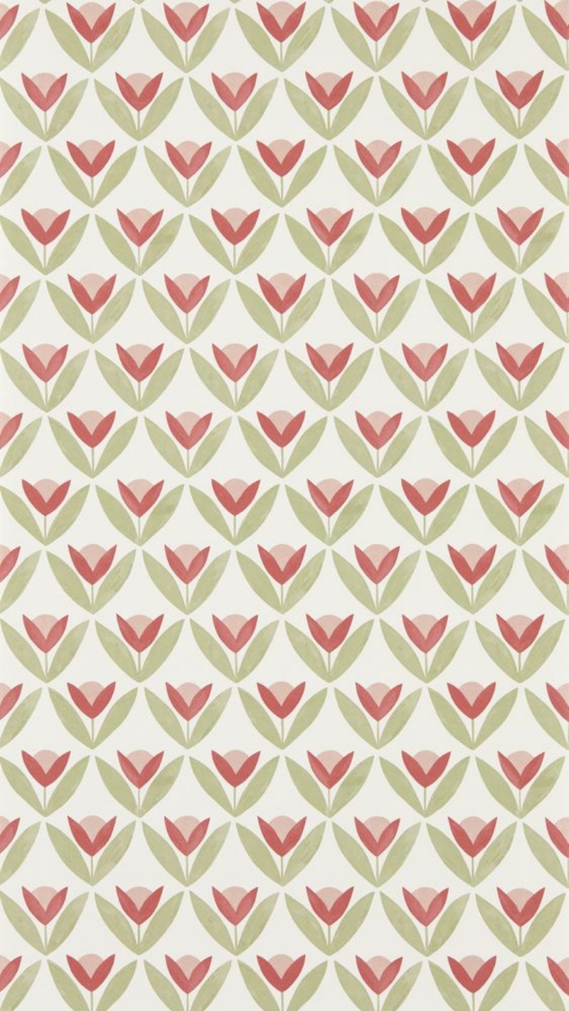 Tulip Trellis Berry - NSCW113255 wallpaper Scion