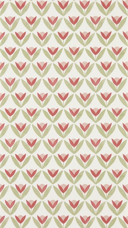 Tulip Trellis Berry - NSCW113255 wallpaper Scion