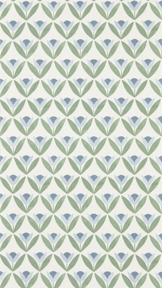Tulip Trellis Coast Blue - NSCW113257 wallpaper Scion