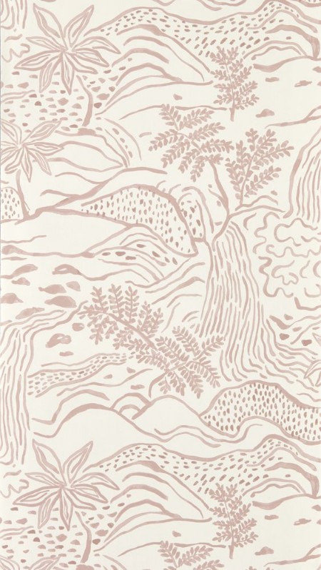 Falling Foss Dusk Pink - NSCW113265 wallpaper Scion