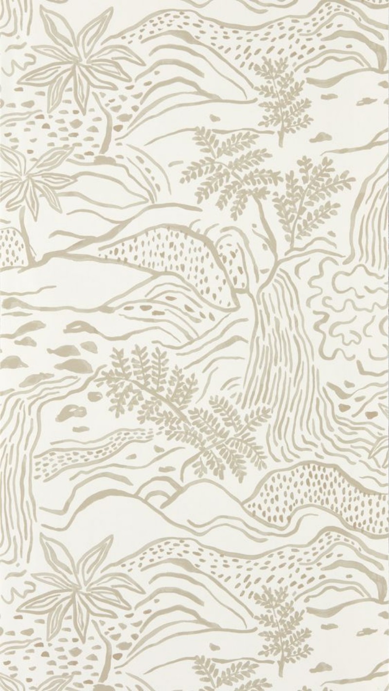 Falling Foss Linen - NSCW113266 wallpaper Scion