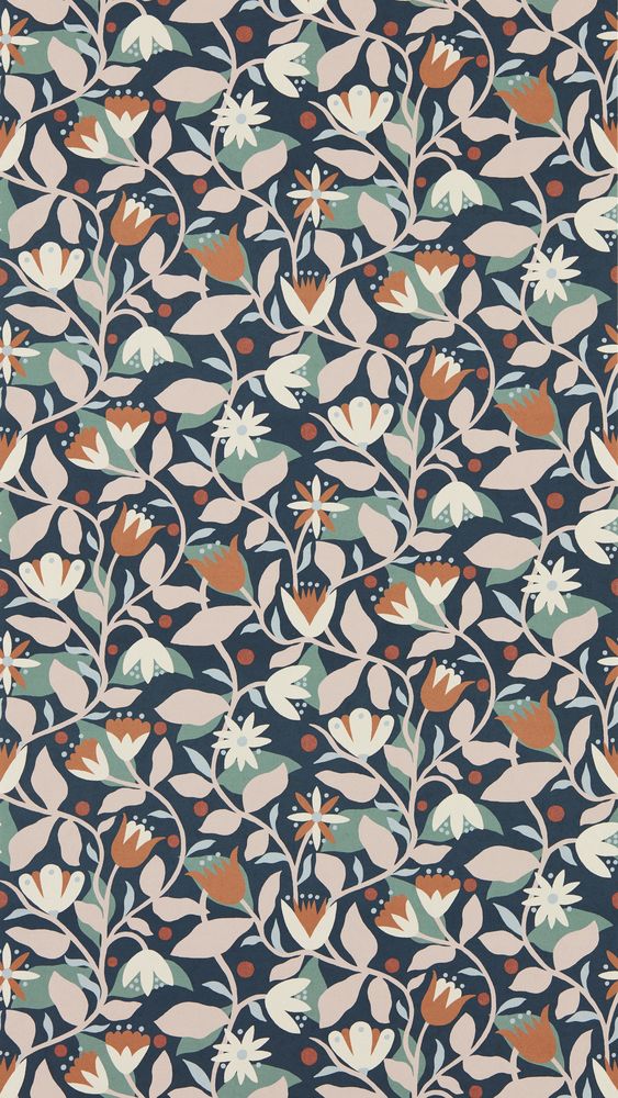 Dancing Daisies Midnight - NSCW113282 wallpaper Scion