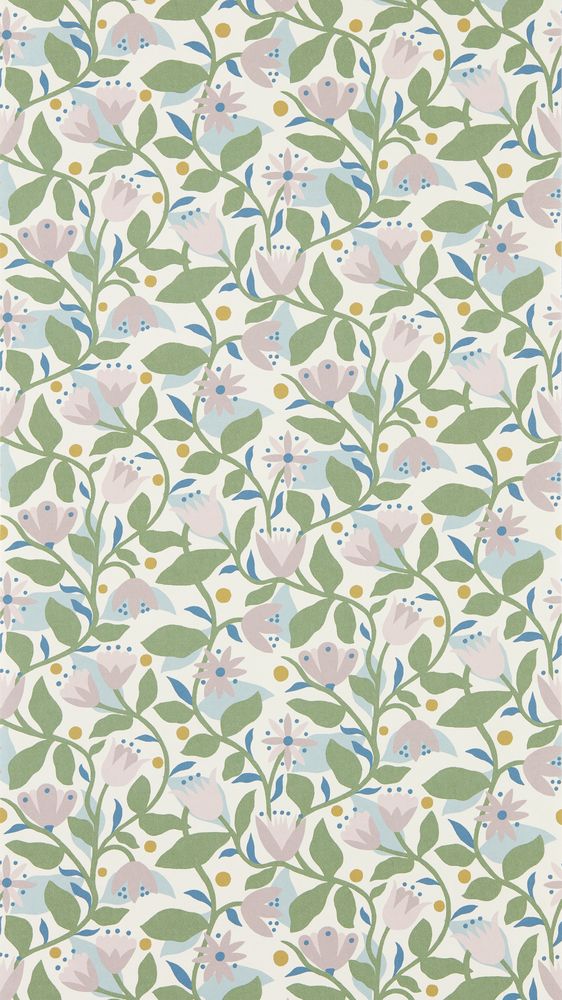 Dancing Daisies Lilac - NSCW113283 wallpaper Scion