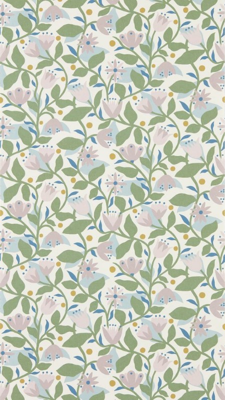Dancing Daisies Lilac - NSCW113283 wallpaper Scion