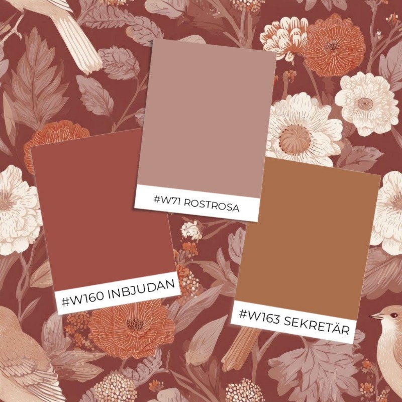 Picture of Värinäyte malli - Hedvig Red - 1096901-03