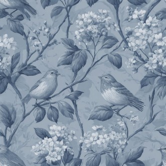 Ella Blue - 1097001-03 wallpaper in between