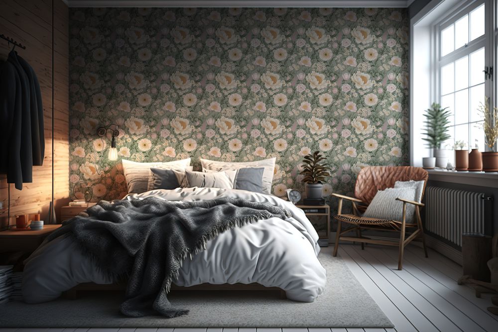 Adelissa Green - 1048301-01 wallpaper Blue Monkey