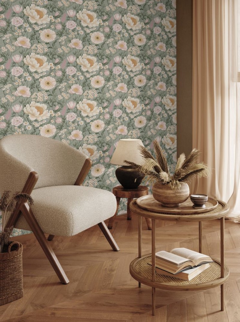 Adelissa Green - 1048301-01 wallpaper Blue Monkey