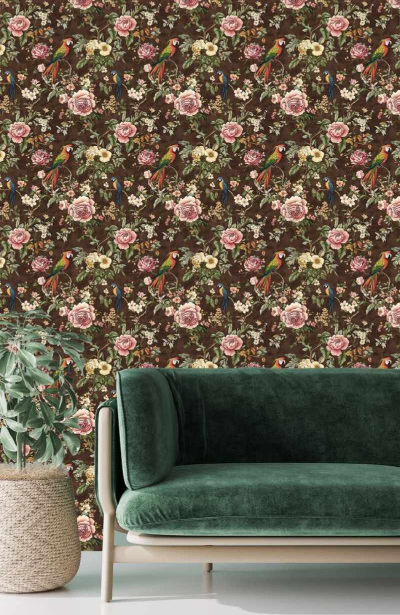 Bonito Brown - 1049701-01 wallpaper Blue Monkey