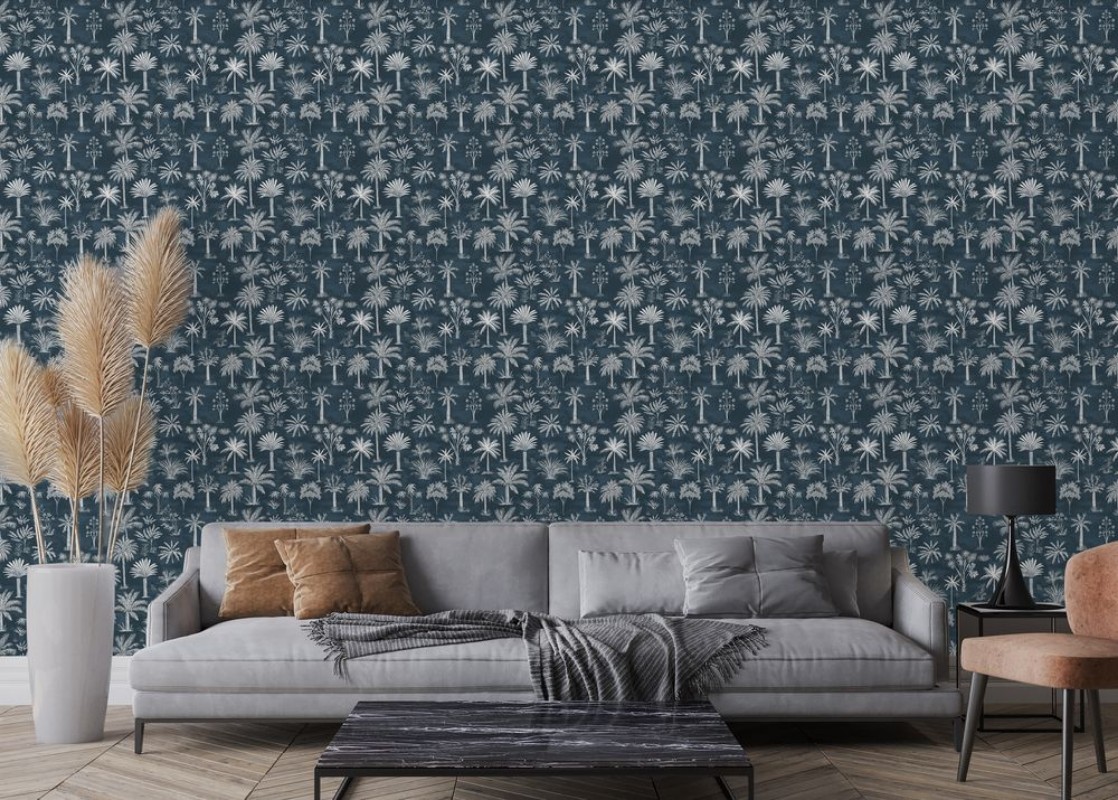 Salvadore Blue - 1064201-03 wallpaper Blue Monkey